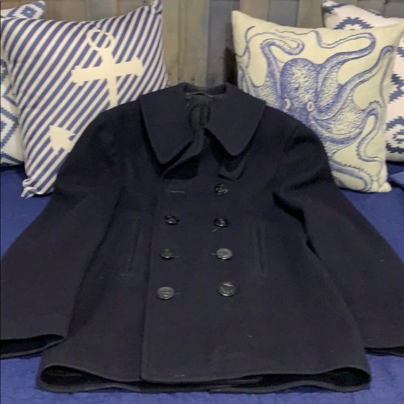 COPY - Real deal Navy pea coat